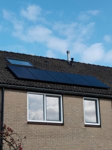 5x Zonnepaneel voorzijde