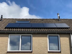 5x Zonnepaneel voorzijde